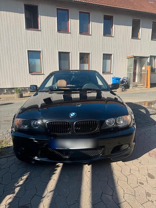 Schwarz Gebraucht 2003 BMW 325 Cabriolet Cabrio | 6.999 € (Guter Preis) - Bild 1/4