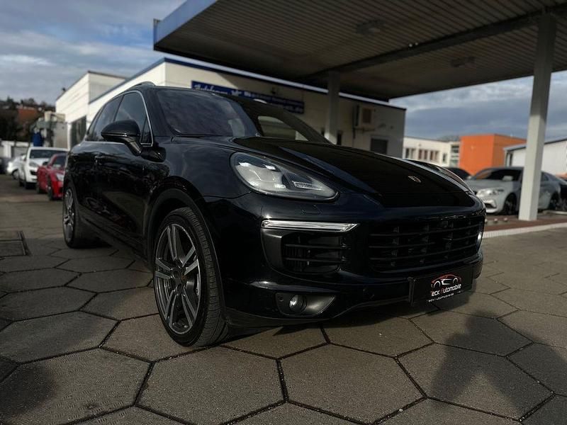 Gebraucht Porsche Cayenne S Sport 385 PS (283 kW) 2016 Tiefschwarzmetallic SUV