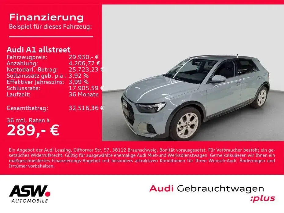 Gebraucht Audi A1 Sport 150 PS (110 kW) 2026 Pfeilgrau perleffekt SUV