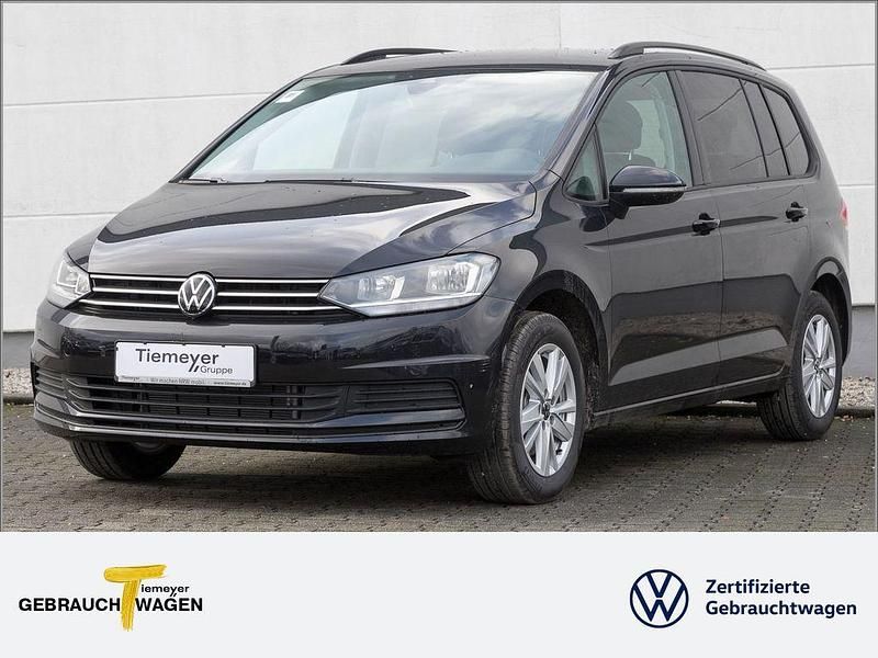 Schwarz Gebraucht 2024 VW Touran Comfortline Van / Kleinbus | 33.130 € (Fairer Preis) - Bild 1/4