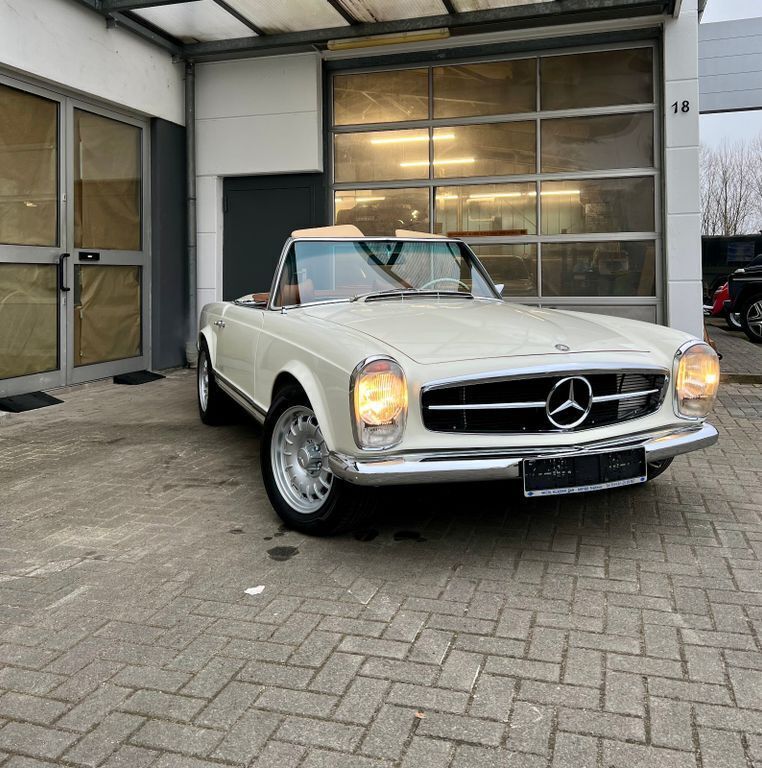 Gebraucht Mercedes SL280 170 PS (125 kW) 1968 Weiß Cabrio