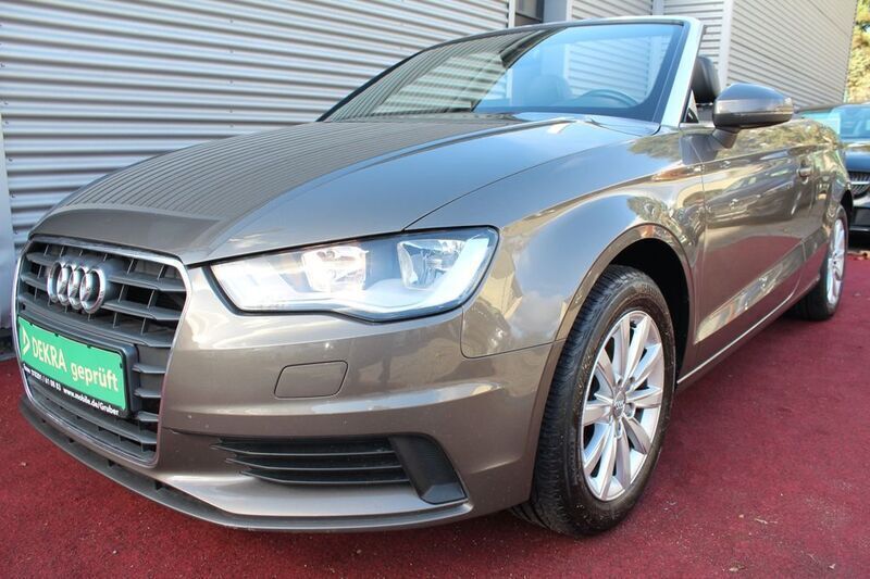 Dakotagrau metallic Gebraucht 2016 Audi A3 Cabriolet Attraction Cabrio | 16.482 € (Guter Preis) - Bild 1/4