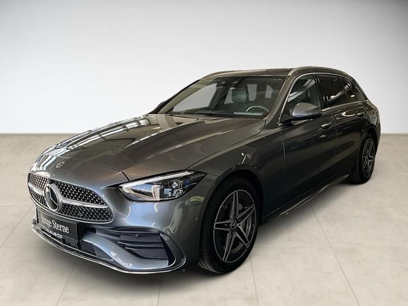 Grau Gebraucht 2022 Mercedes C300e AMG Limousine | 37.880 € (Superpreis) - Bild 1/4
