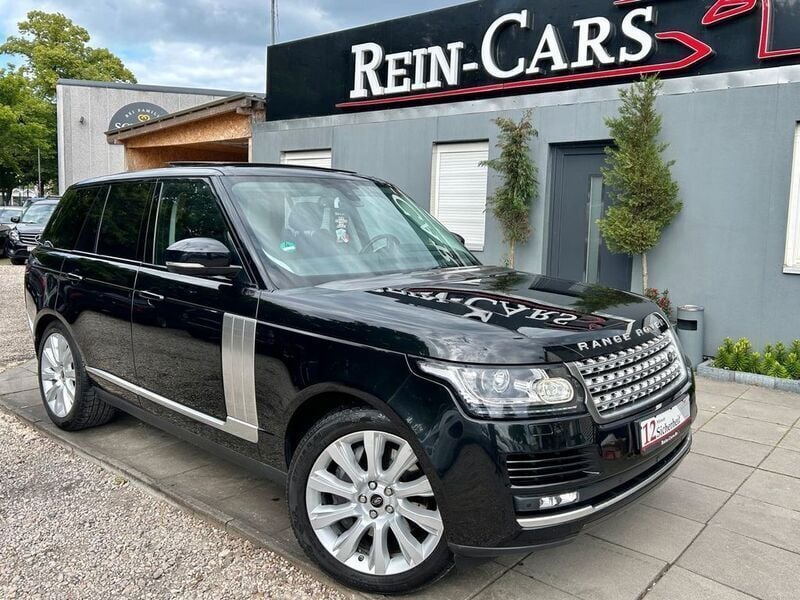 Santorini black Gebraucht 2015 Land Rover Range Rover Vogue SUV | 34.990 € (Guter Preis) - Bild 1/4