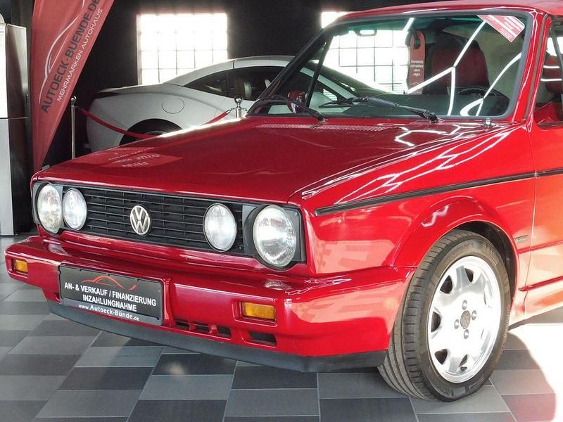 Rot Gebraucht 1990 VW Golf Cabriolet Cabrio | 11.999 € - Bild 1/4