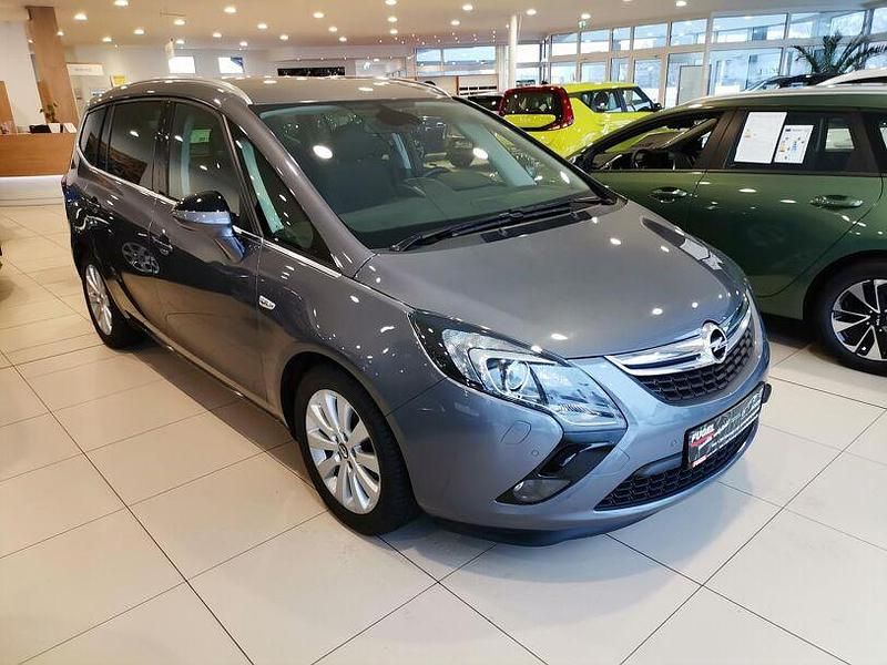 Gebraucht Opel Zafira Tourer Innovation 170 PS (125 kW) 2015 Karbon silber/shiny grey (m2) Van / Kleinbus
