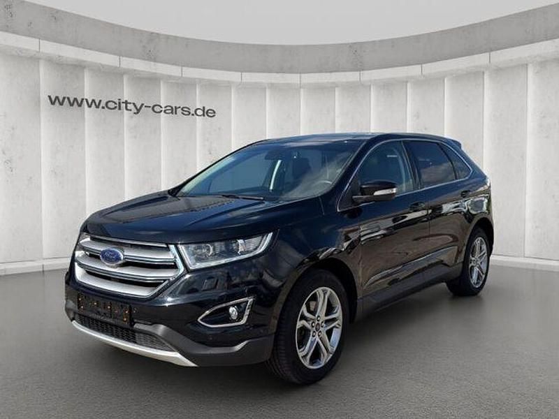 Schwarz Gebraucht 2016 Ford Edge Titanium SUV | 20.990 € (Fairer Preis) - Bild 1/4