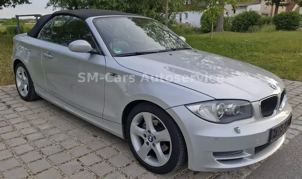 Gebraucht BMW 118 Cabriolet Sport Line 143 PS (105 kW) 2008 Silber Cabrio