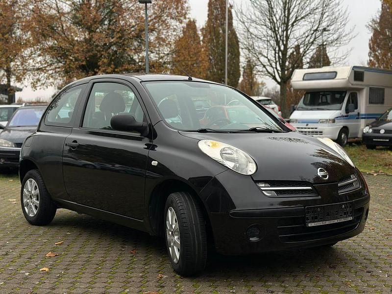 Schwarz Gebraucht 2007 Nissan Micra Visia Kleinwagen | 3.490 € (Etwas zu teuer) - Bild 1/4