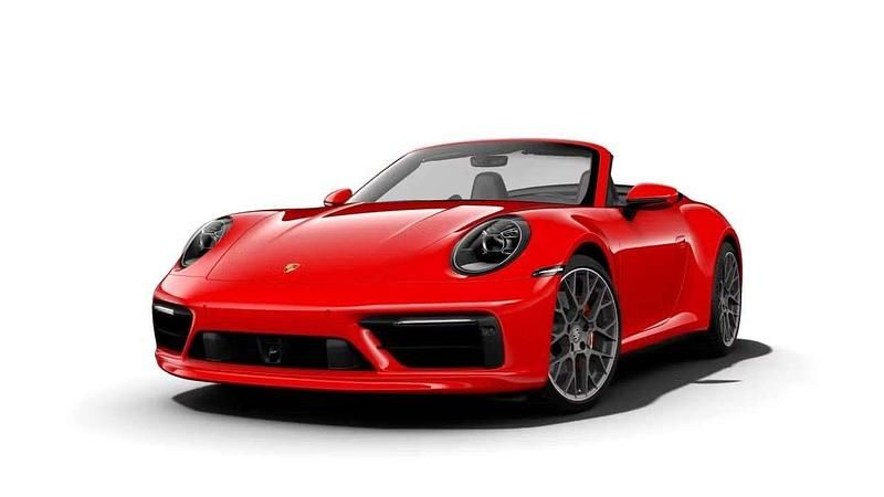 Indischrot Gebraucht 2020 Porsche 911 Carrera 4S Cabriolet Sport Cabrio | 132.900 € (Fairer Preis) - Bild 1/4