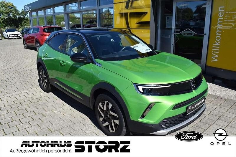Ikone gruen Gebraucht 2022 Opel Mokka-e Elegance SUV | 19.900 € (Fairer Preis) - Bild 1/4