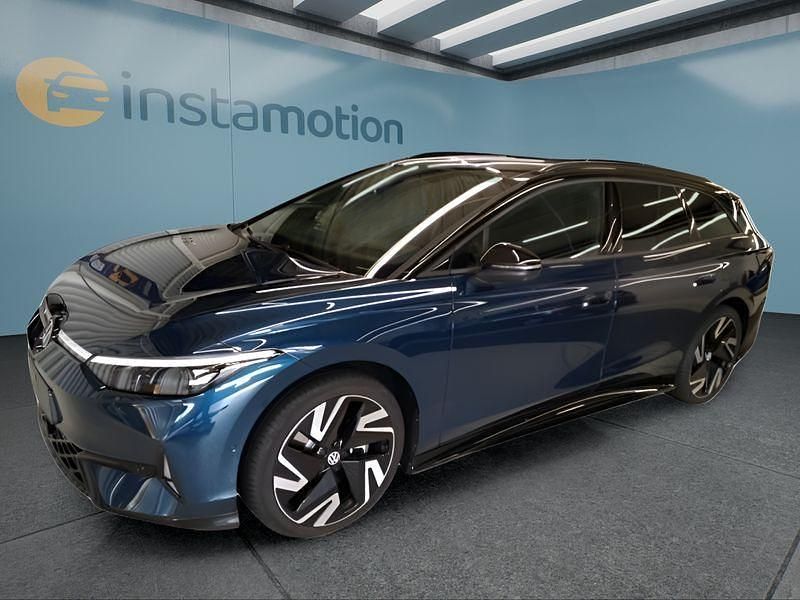 Blau Gebraucht 2025 VW ID.7 Kombi | 55.199 € (Teuer) - Bild 1/4
