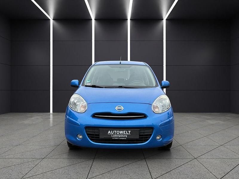 Gebraucht Nissan Micra Acenta 80 PS (58 kW) 2011 Blau Kleinwagen