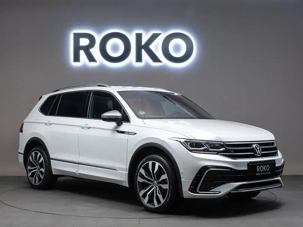 Gebraucht VW Tiguan Allspace R-line 245 PS (180 kW) 2022 Weiß SUV