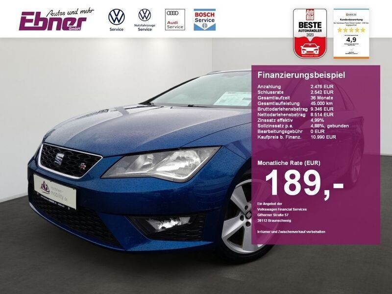 Gebraucht Seat Leon FR 150 PS (110 kW) 2015 Blau Kombi