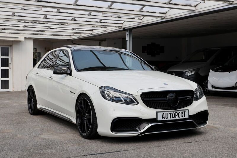 Weiß Gebraucht 2014 Mercedes E63 AMG AMG Limousine | 37.900 € (Etwas zu teuer) - Bild 1/4