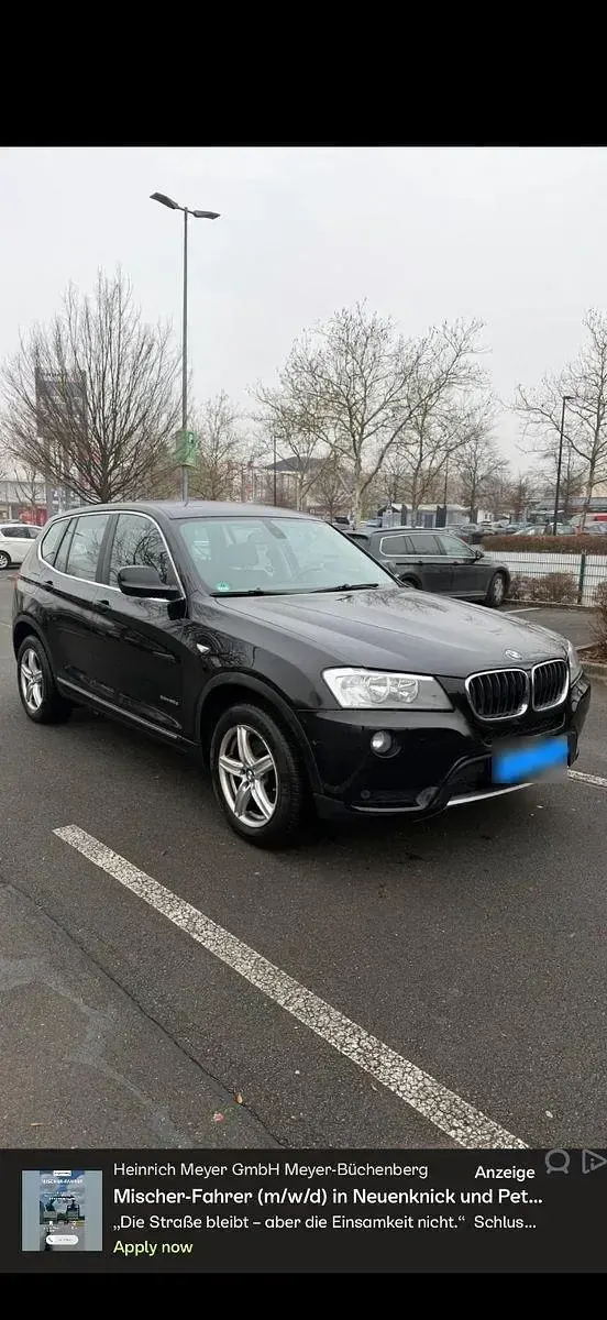 Usata BMW X3 258 CV (189 kW) 2011 Nero SUV