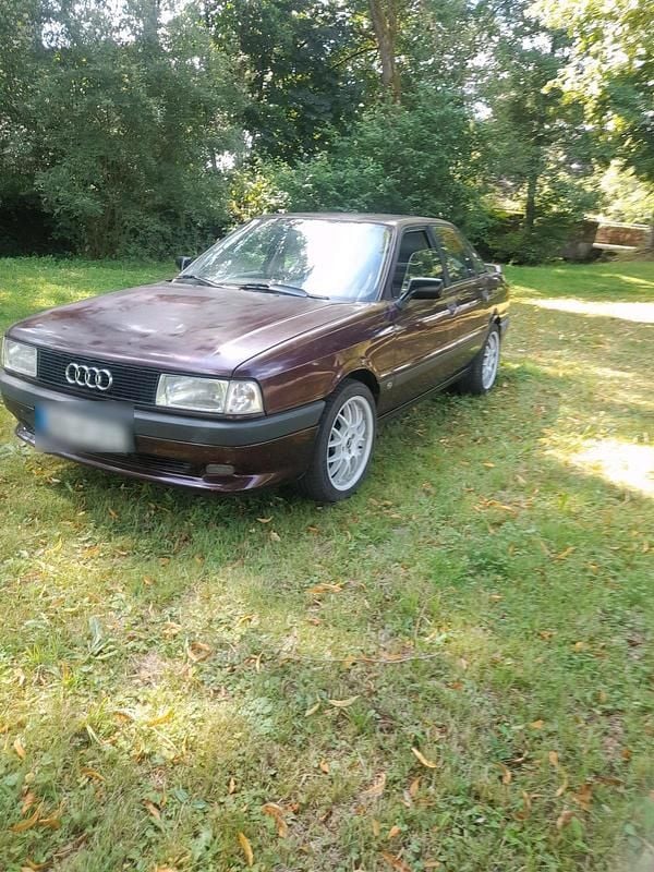 Rot Gebraucht 1991 Audi 80 Limousine | 1.750 € - Bild 1/4