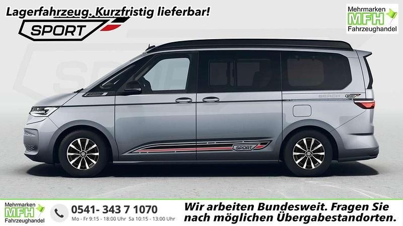 Reflexsilber matallic ... Neu 2025 VW California Edition Van | 63.130 € (Guter Preis) - Bild 1/4