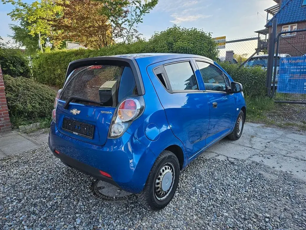 Brugt Chevrolet Spark LS 68 HK (50 kW) 2012 Blå Hatchback