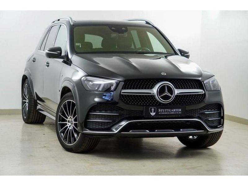 Obsidianschwarz lack (metallic) Gebraucht 2021 Mercedes GLE350 AMG SUV | 54.900 € (Teuer) - Bild 1/4