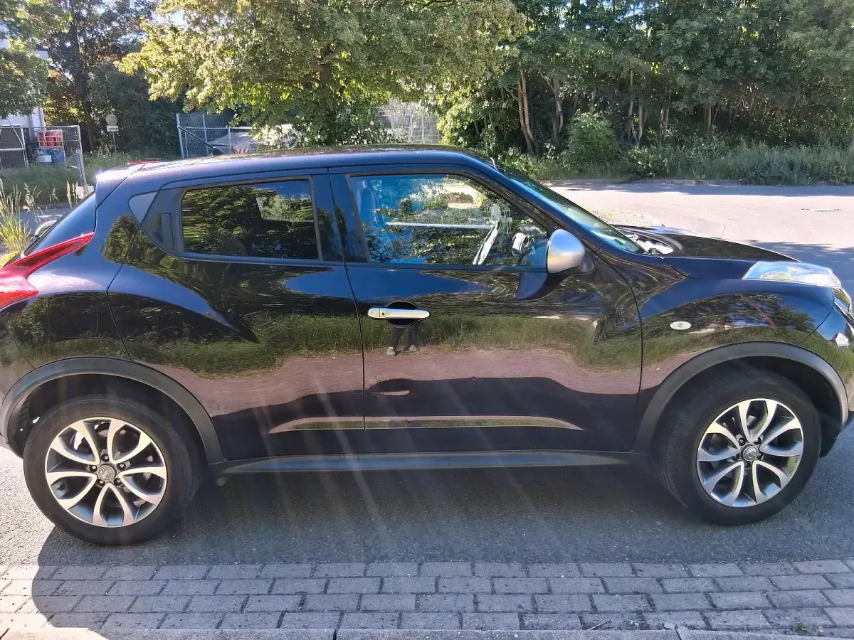 Używany Nissan Juke Shiro 117 KM (86 kW) 2012 Purpurowy SUV