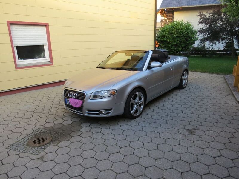 Silber Gebraucht 2006 Audi A4 Cabriolet Ambiente Cabrio | 4.290 € (Guter Preis) - Bild 1/4