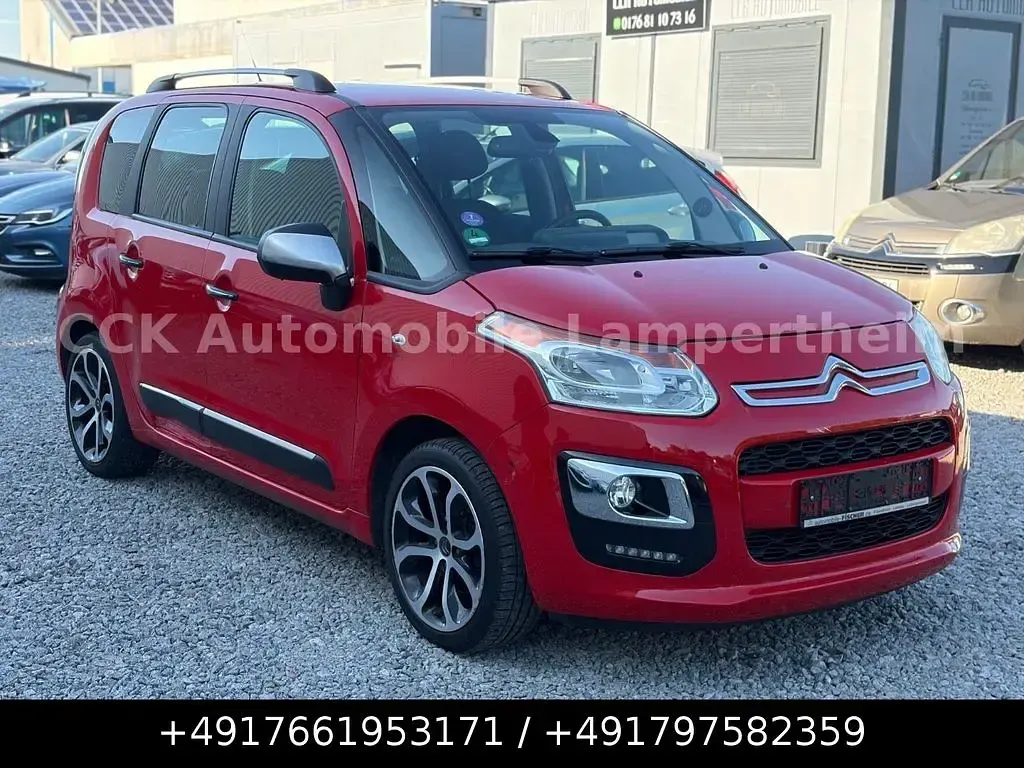 Gebraucht Citroën C3 Picasso SELECTION 110 PS (80 kW) 2017 Rot Van / Kleinbus