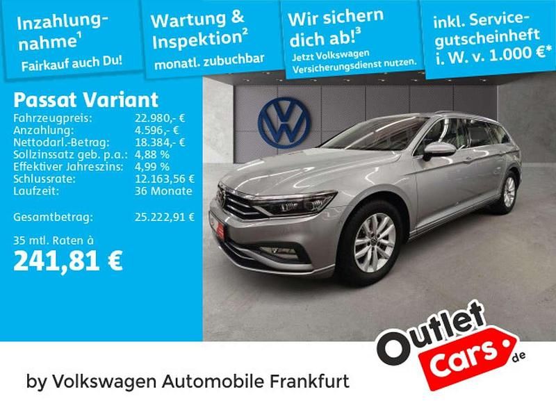 Silber Gebraucht 2022 VW Passat Business Kombi | 22.980 € (Fairer Preis) - Bild 1/3