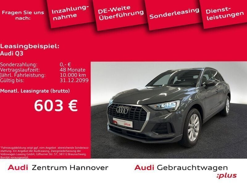 G3 nanograu metallic Gebraucht 2022 Audi Q3 S-Line SUV | 34.990 € (Fairer Preis) - Bild 1/4
