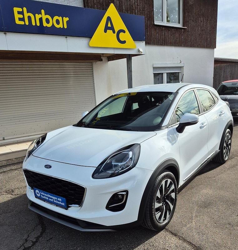Frostweiß Gebraucht 2023 Ford Puma Titanium SUV | 17.980 € (Guter Preis) - Bild 1/4