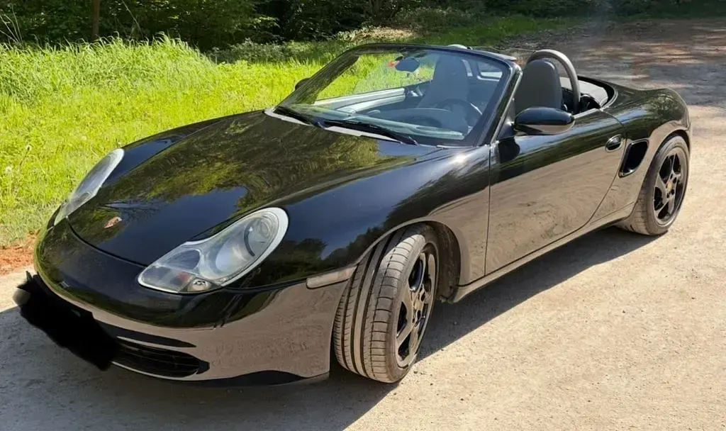 Gebraucht Porsche Boxster 220 PS (161 kW) 2000 Schwarz Cabrio