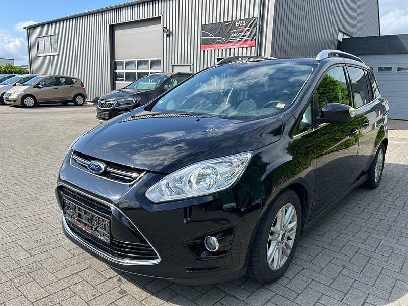 Schwarz Gebraucht 2014 Ford Grand C-Max Titanium Van / Kleinbus | 6.990 € (Fairer Preis) - Bild 1/4