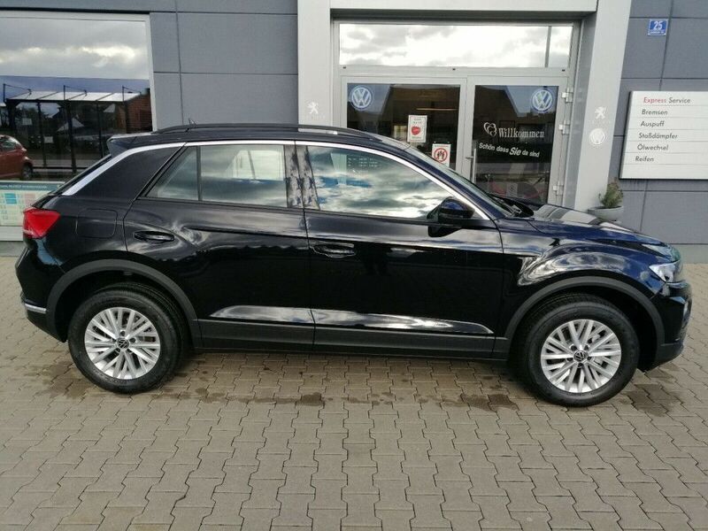 Gebraucht VW T-Roc Style 110 PS (80 kW) 2022 Schwarz metallic SUV