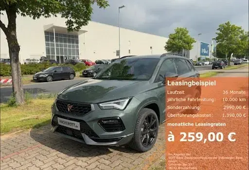 Neu Cupra Ateca 190 PS (139 kW) 2026 Grün SUV