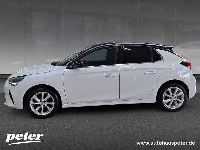 Gebraucht Opel Corsa Elegance 75 PS (55 kW) 2023 Jade weiss/arktis weiss Kleinwagen