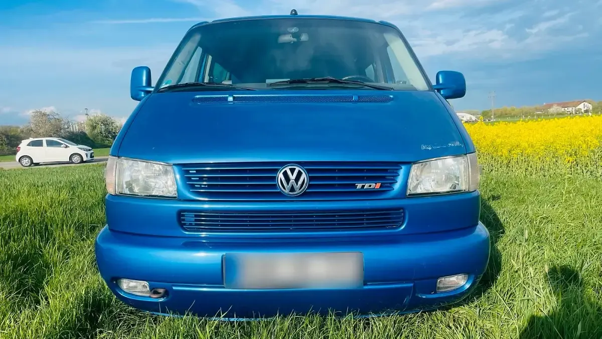 Gebraucht VW Multivan 151 PS (111 kW) 2002 Blau Van / Kleinbus