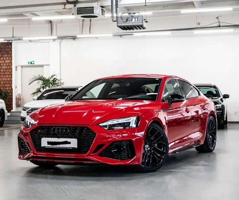 Rot Gebraucht 2021 Audi RS5 Sportback Kleinwagen | 51.500 € - Bild 1/4