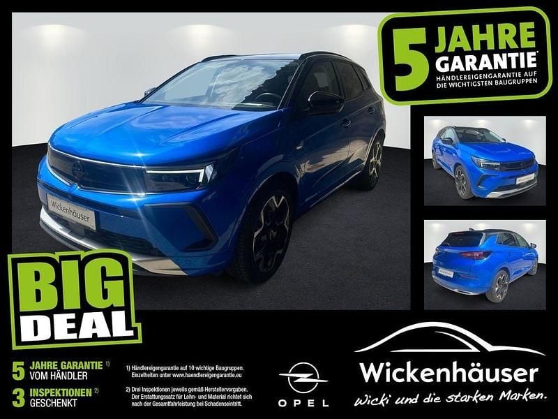 Kobalt blau/vertigo blau (metallic) Gebraucht 2022 Opel Grandland X Ultimate SUV | 22.490 € (Fairer Preis) - Bild 1/4