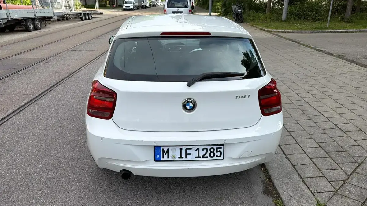 Gebraucht BMW 114 Efficient Dynamics 102 PS (75 kW) 2013 Weiß Kleinwagen