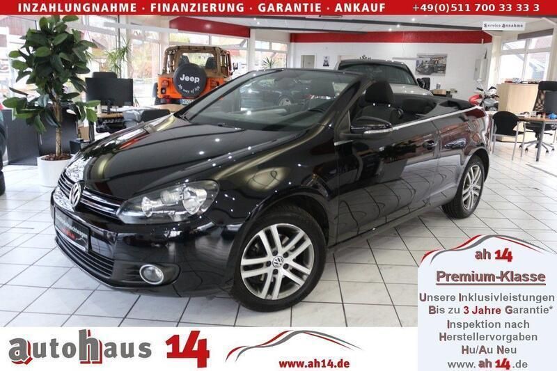 Schwarz Gebraucht 2012 VW Golf Cabriolet Cabrio | 6.950 € (Guter Preis) - Bild 1/3