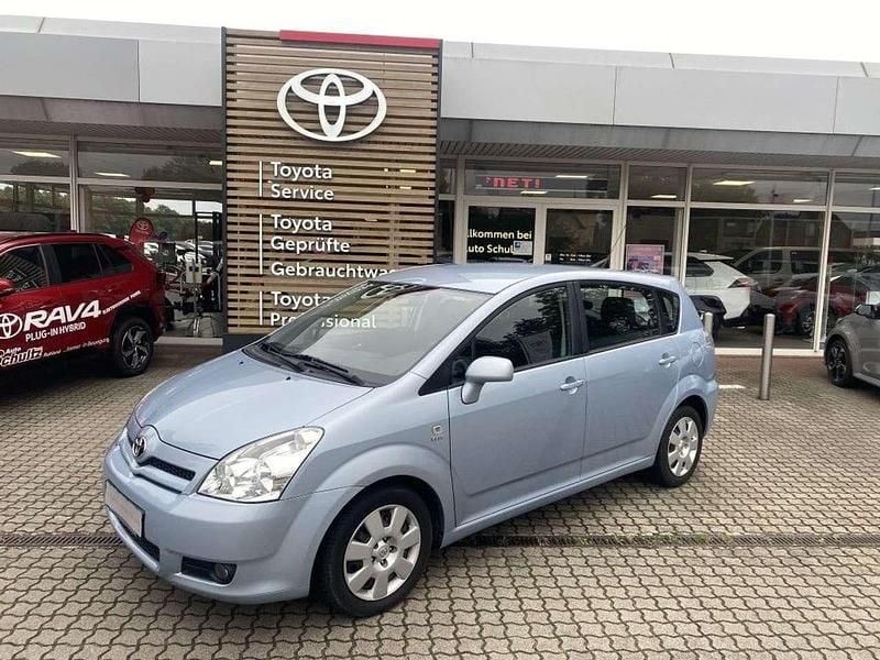 Kristallblau mica metallic Gebraucht 2005 Toyota Corolla Verso Sol Van / Kleinbus | 5.550 € (Etwas zu teuer) - Bild 1/3