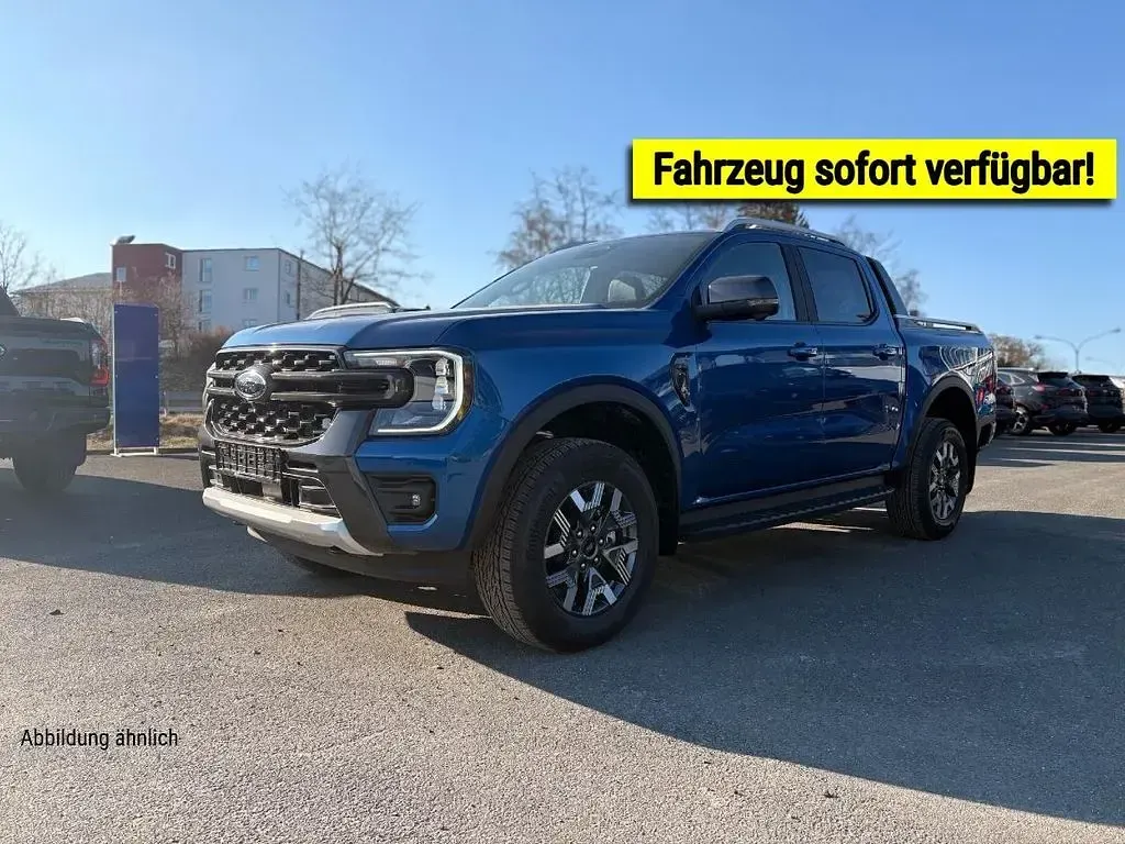 Uusi Ford Ranger Wildtrack 281 HP (206 kW) 2025 Sininen Nouto