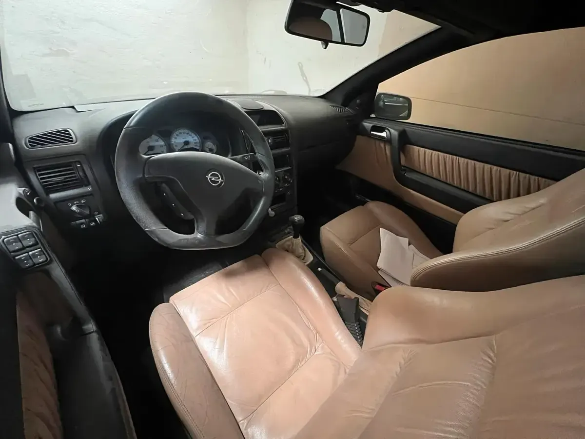 Gebraucht Opel Astra Cabriolet 2001 Blau Cabrio
