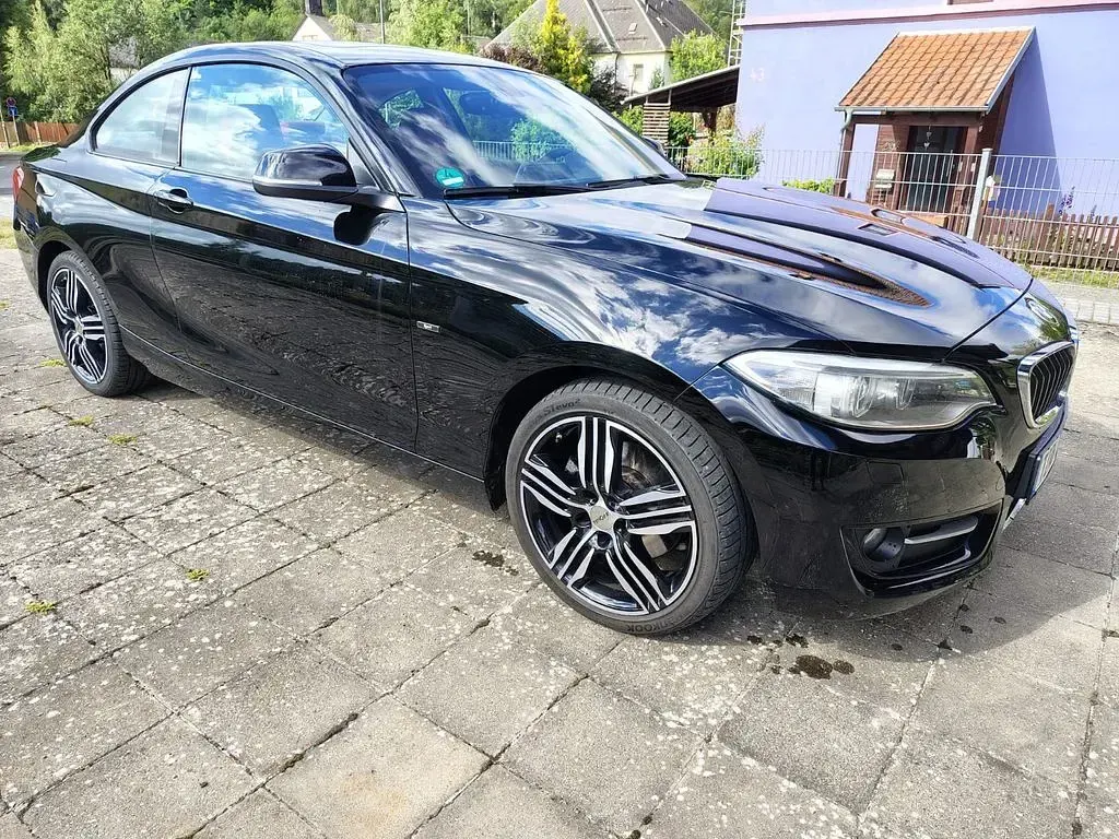 Gebraucht BMW 220 Sport Line 184 PS (135 kW) 2014 Schwarz Coupé
