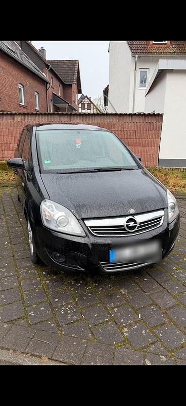 Gebraucht Opel Zafira 140 PS (102 kW) 2008 Schwarz Van / Kleinbus