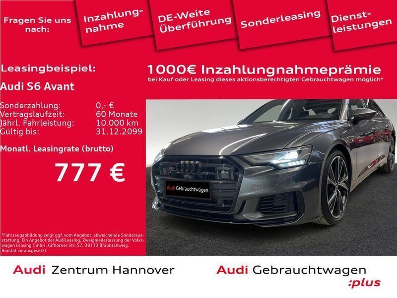 Daytonagrau perleffekt Gebraucht 2022 Audi S6 Ambiente Kombi | 61.950 € - Bild 1/4
