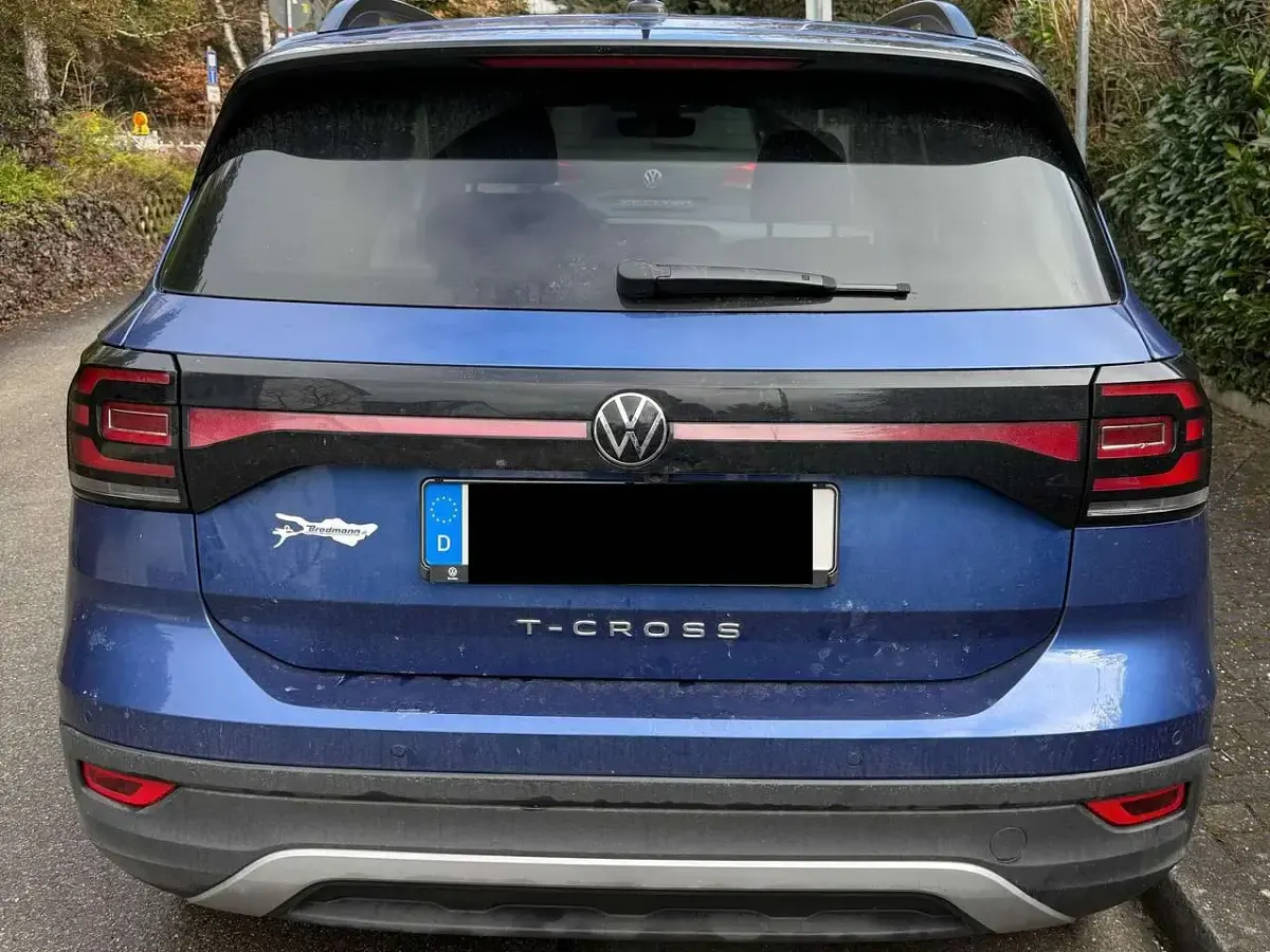 Gebraucht VW T-Cross Life 110 PS (80 kW) 2022 Blau SUV