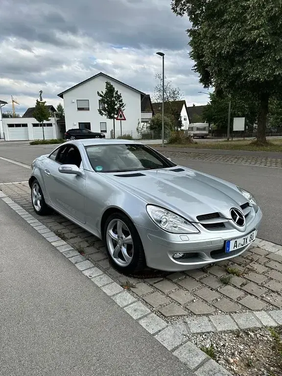 Gebraucht Mercedes SLK350 272 PS (200 kW) 2005 Silber Cabrio