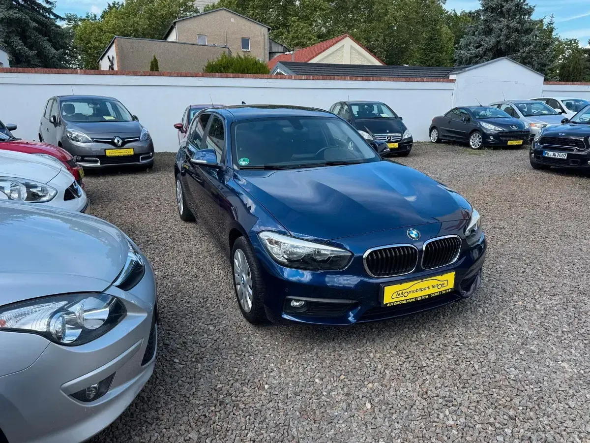 Gebraucht BMW 116 Advantage 116 PS (85 kW) 2016 Mediterranblau metallic Kleinwagen